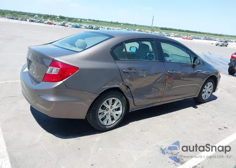 2012 Honda Civic Lx из США, поврежденный, VIN 2HGFB2F50CH612011